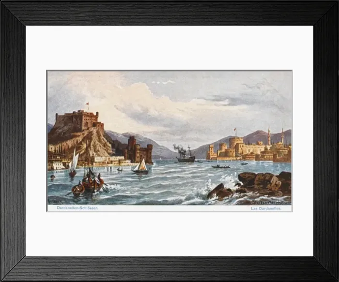 Framed Print : Dardanelles - The Castles Framed Print : Dardanelles - The Castles