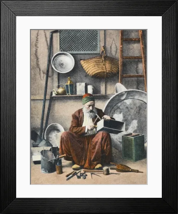 Framed Print : A Turkish Tinker Framed Print : A Turkish Tinker
