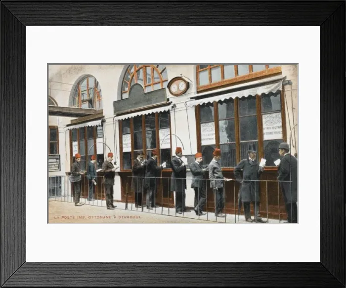 Framed Print : The Main Post Office, Istanbul Framed Print : The Main Post Office, Istanbul