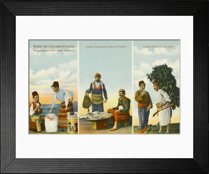 Framed Print : Variety of Turkish vendors Framed Print : Variety of Turkish vendors