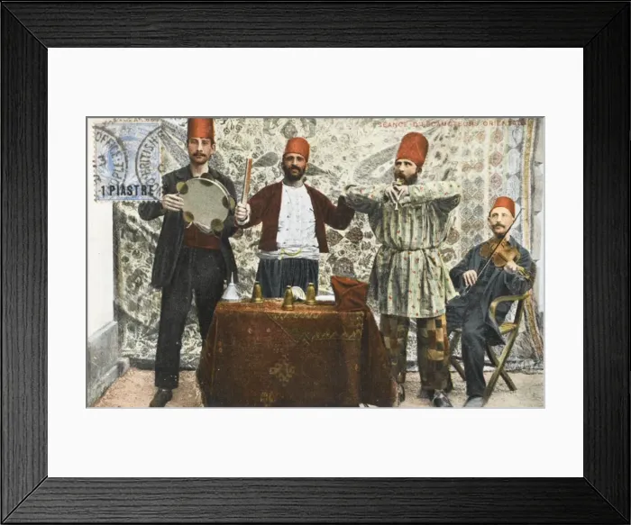 Framed Print : Turkish Quartet Framed Print : Turkish Quartet