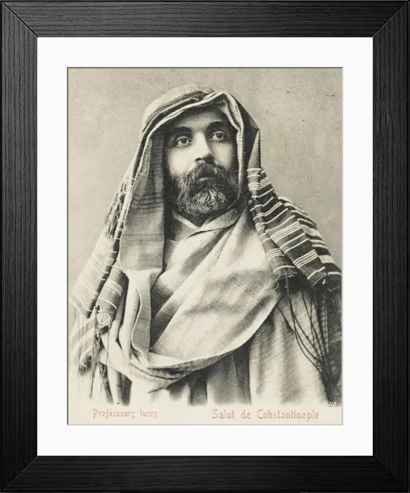 Framed Print : Turkish Professor - Constantinople Framed Print : Turkish Professor - Constantinople