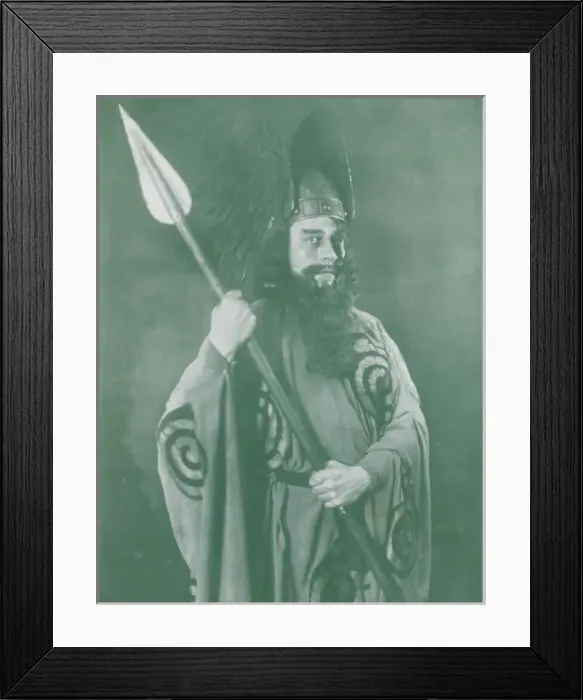 Framed Print : Wilhelm Trieloff, as Wotan Framed Print : Wilhelm Trieloff, as Wotan