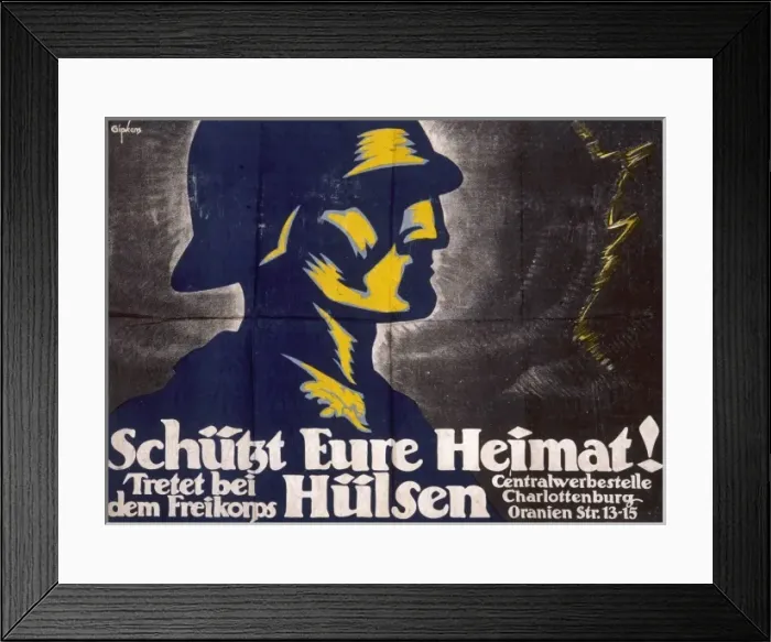 Framed Print : German recruitment poster Framed Print : German recruitment poster