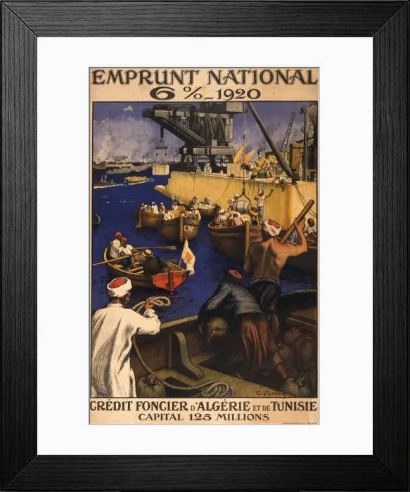 Framed Print : French National Loan poster Framed Print : French National Loan poster