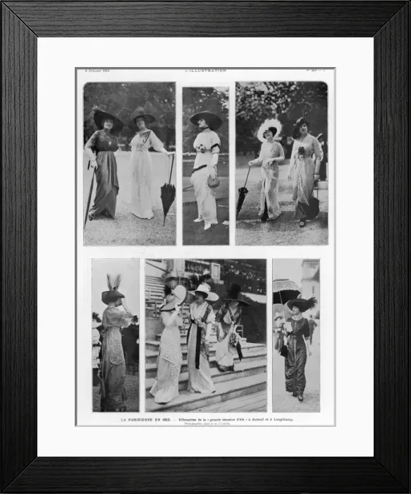 Framed Print : La Parisienne en 1912 Framed Print : La Parisienne en 1912