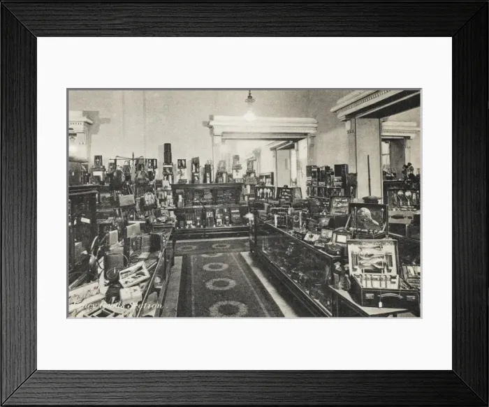 Framed Print : Selfridges, London - Fancy Goods Section Framed Print : Selfridges, London - Fancy Goods Section