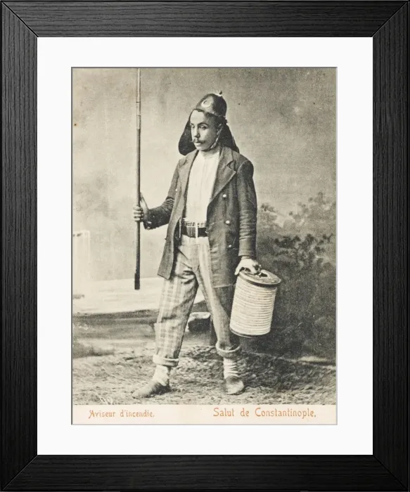 Framed Print : Turkish Firewarden Framed Print : Turkish Firewarden