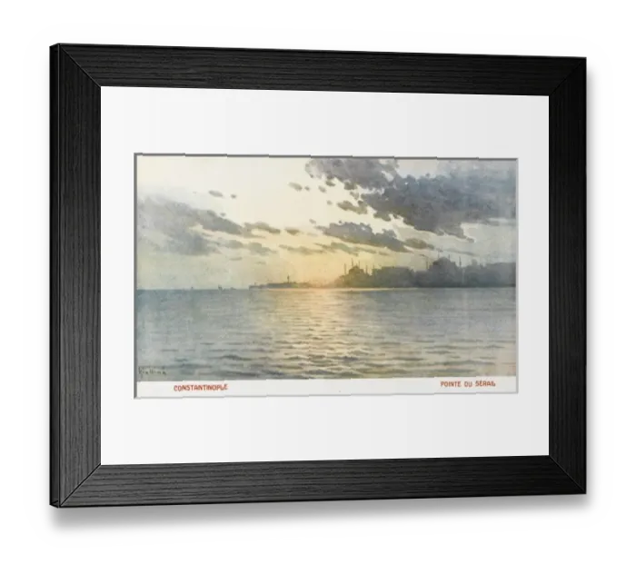 Framed Print : Saray Burnu, Constantinople at sunrise Framed Print : Saray Burnu, Constantinople at sunrise