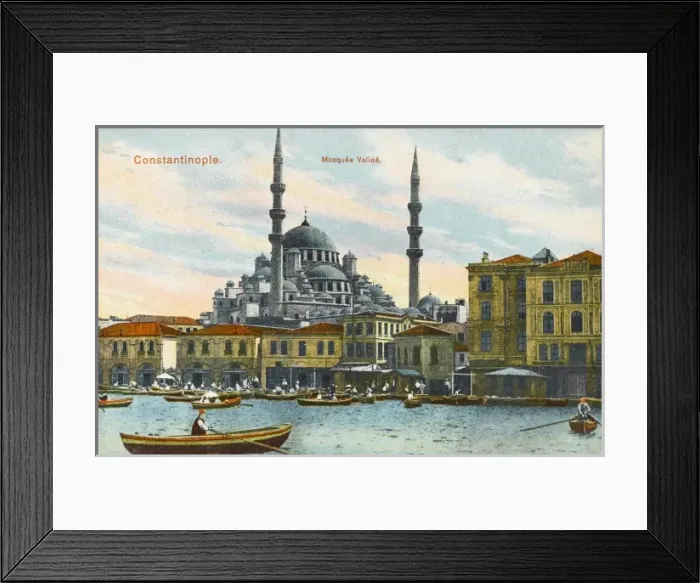Framed Print : Valide Sultan Camii - Constatinople Framed Print : Valide Sultan Camii - Constatinople