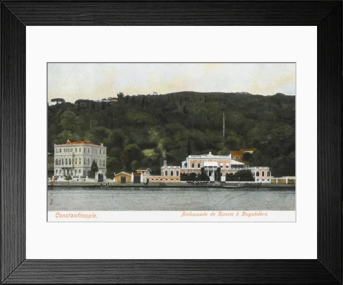 Framed Print : Russian Summer Embassy - Constantinople Framed Print : Russian Summer Embassy - Constantinople