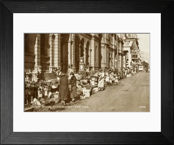 Framed Print : Flower Sellers - Cape Town, South Africa Framed Print : Flower Sellers - Cape Town, South Africa