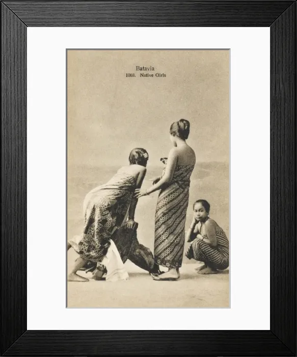Framed Print : Native pre-marital rite - Jakarta (Indonesia) Framed Print : Native pre-marital rite - Jakarta (Indonesia)