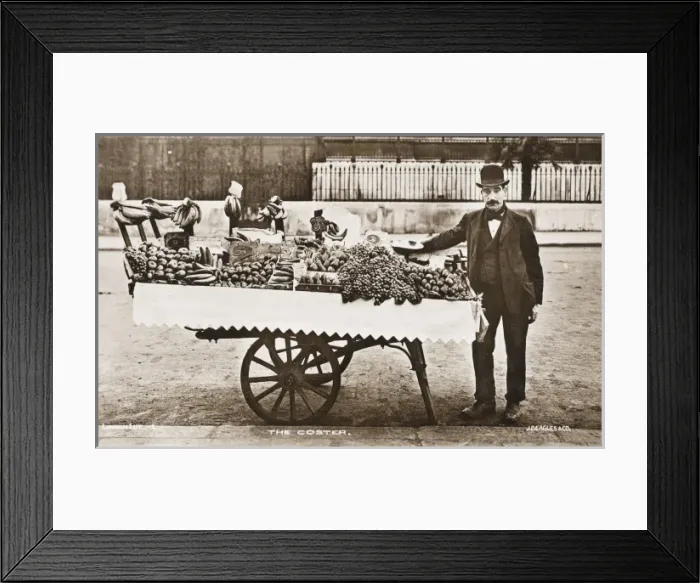 Framed Print : A London Coster Framed Print : A London Coster