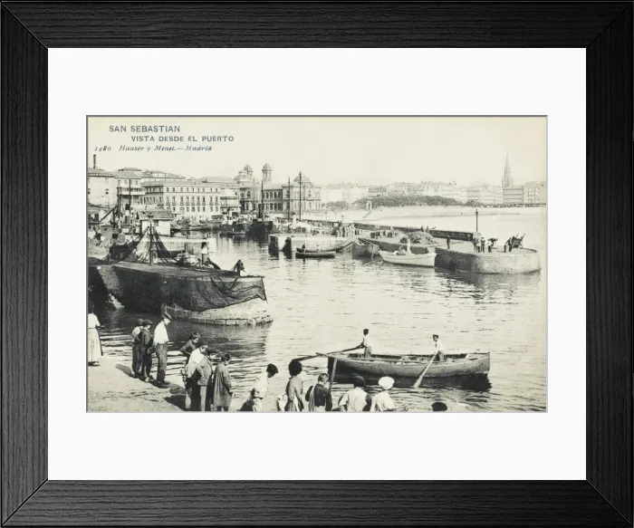 Framed Print : San Sebastian, Spain Framed Print : San Sebastian, Spain