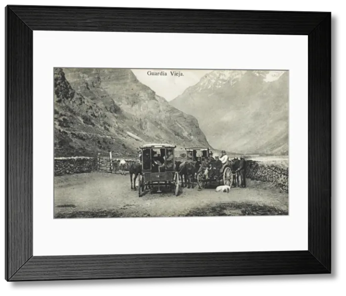 Framed Print : Guardia Vieja, Chile Framed Print : Guardia Vieja, Chile