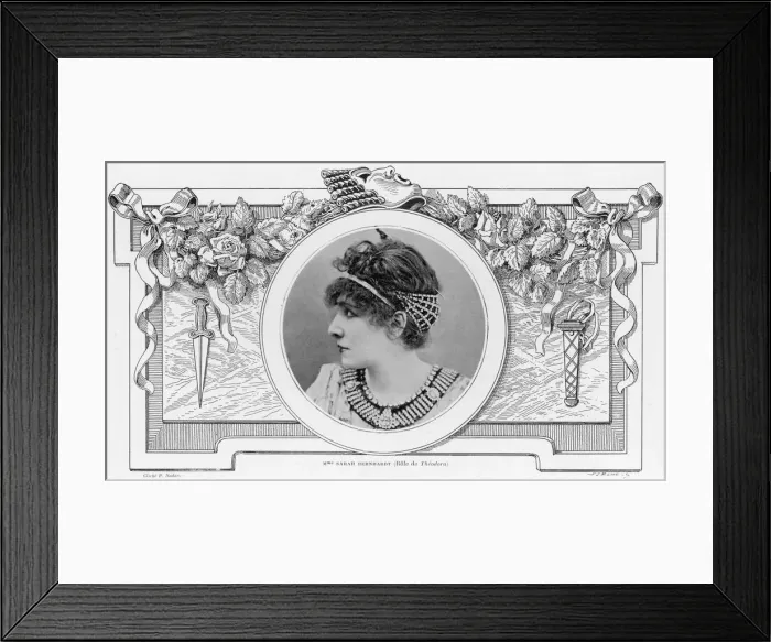 Framed Print : Sarah Bernhardt Framed Print : Sarah Bernhardt