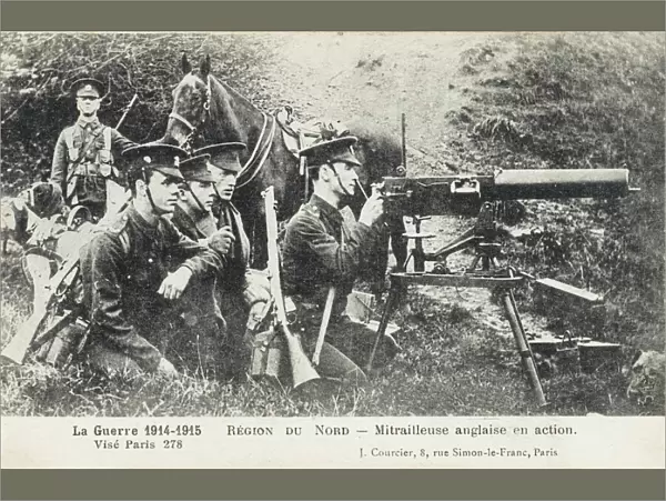 British Expeditionary Force Machine Gun Team