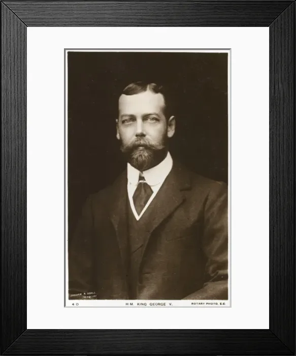 Framed Print : King George V Framed Print : King George V