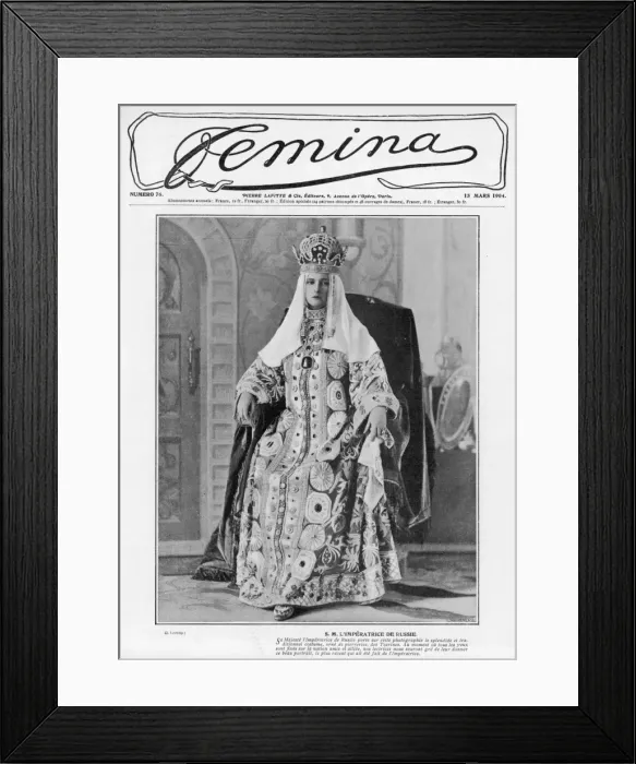 Framed Print : The Empress of Russia Framed Print : The Empress of Russia