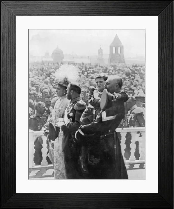 Framed Print : Centenary celebrations of the Romanof in Moscow Framed Print : Centenary celebrations of the Romanof in Moscow