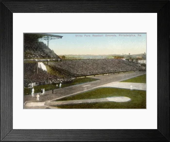 Framed Print : Shibe Park c. 1910 Framed Print : Shibe Park c. 1910
