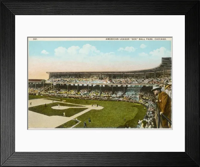 Framed Print : Chicago White Sox Stadium Framed Print : Chicago White Sox Stadium