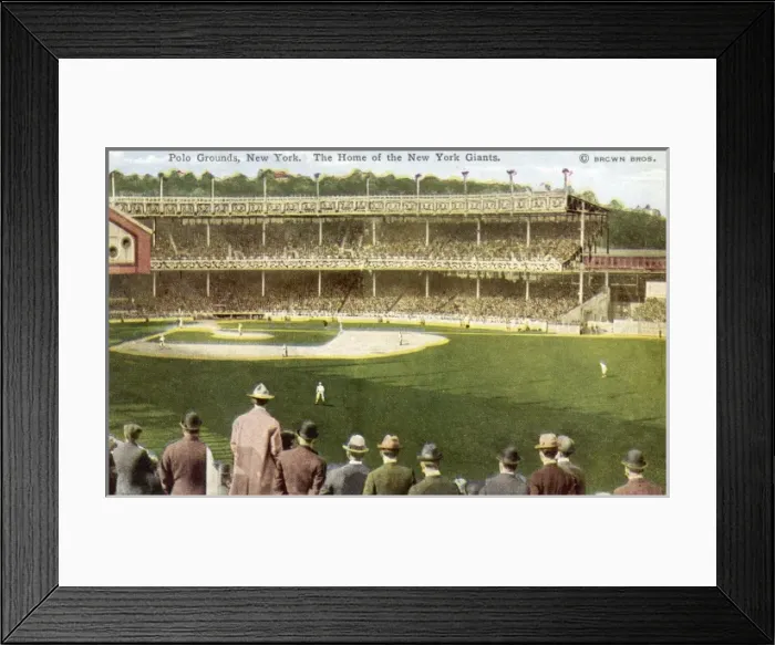 Framed Print : Polo Grounds, New York Framed Print : Polo Grounds, New York