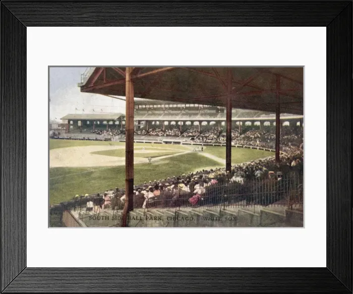 Framed Print : South Side Ball Park, Chicago Framed Print : South Side Ball Park, Chicago