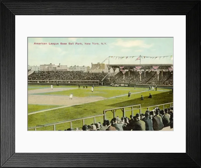 Framed Print : American League Baseball Park Framed Print : American League Baseball Park