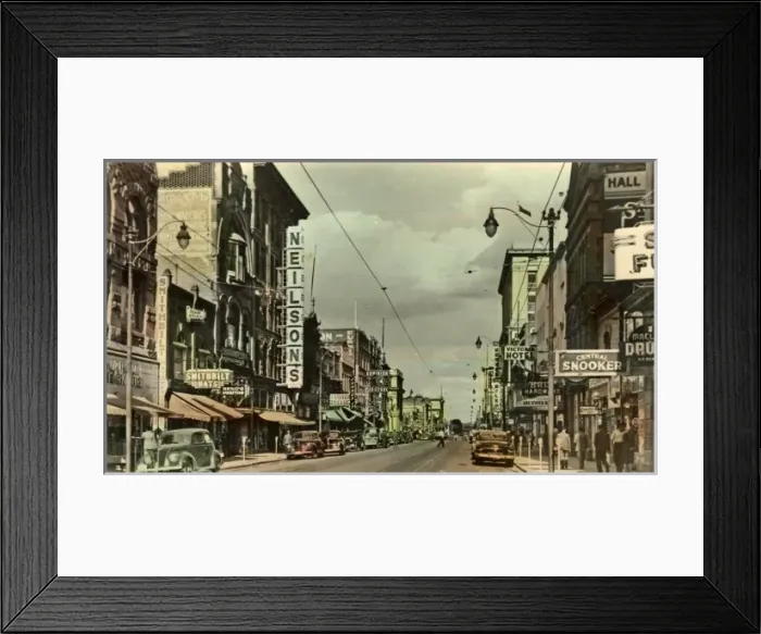 Framed Print : Calgary, Alberta Framed Print : Calgary, Alberta