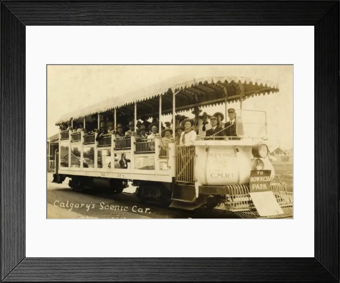 Framed Print : Calgary, Alberta Framed Print : Calgary, Alberta