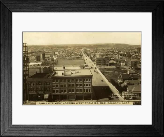 Framed Print : Calgary, Alberta Framed Print : Calgary, Alberta