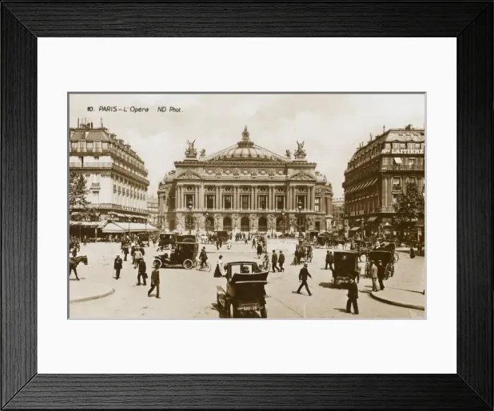 Framed Print : L Opera, Paris, France Framed Print : L Opera, Paris, France