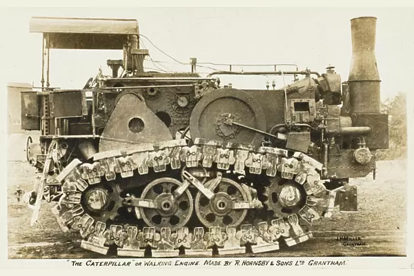 Caterpillar track steam engine by R. Hornsby & Sons