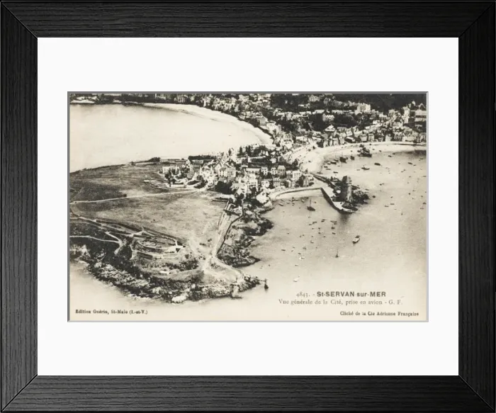 Framed Print : France - St Servan-sur-Mer Framed Print : France - St Servan-sur-Mer
