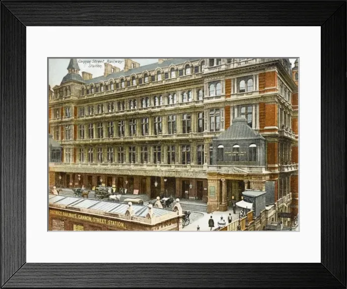 Framed Print : Cannon Street Station - London Framed Print : Cannon Street Station - London