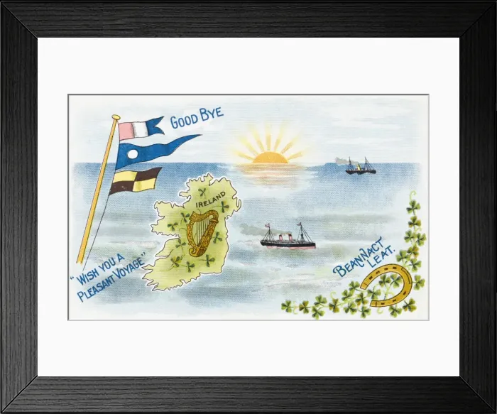Framed Print : Ireland - Greetings Card Framed Print : Ireland - Greetings Card
