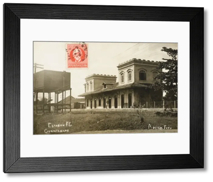 Framed Print : Estracion Railway Station - Guantanano Framed Print : Estracion Railway Station - Guantanano
