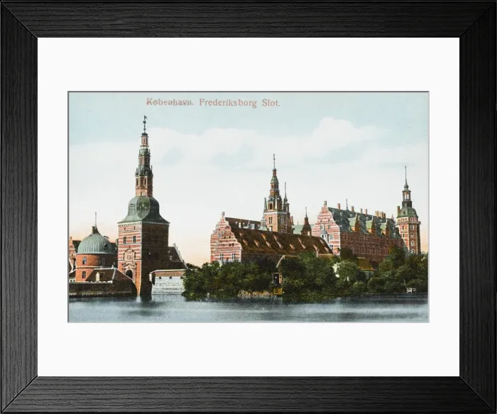 Framed Print : Copenhagen - Demark - Frederiksborg Palace Framed Print : Copenhagen - Demark - Frederiksborg Palace