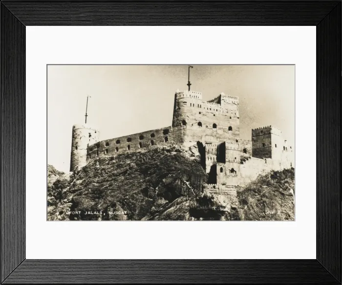 Framed Print : Muscat, Oman - Fort Jalali Framed Print : Muscat, Oman - Fort Jalali