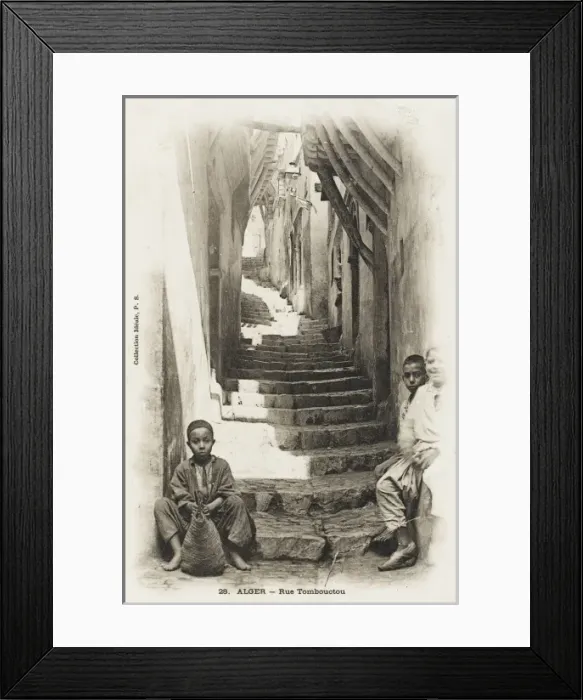 Framed Print : Algiers, Algeria - Tombouctou Street Framed Print : Algiers, Algeria - Tombouctou Street