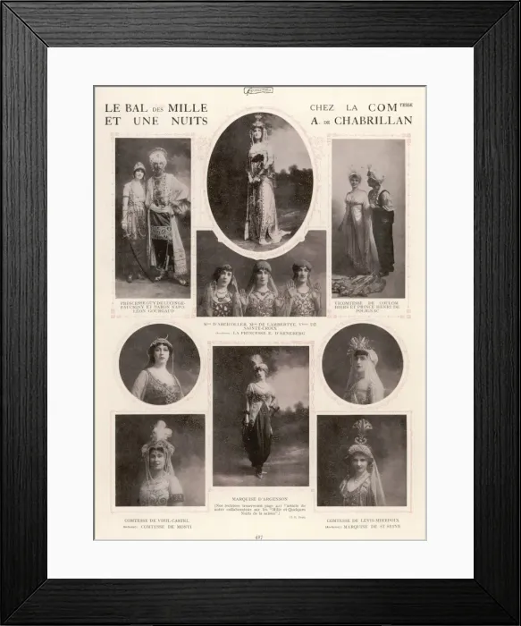 Framed Print : Party held by the Countess of Aynard Chabrillan Framed Print : Party held by the Countess of Aynard Chabrillan