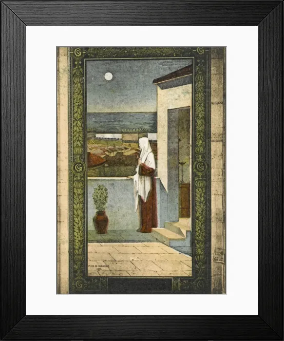 Framed Print : Saint Genevieve in Paris Framed Print : Saint Genevieve in Paris