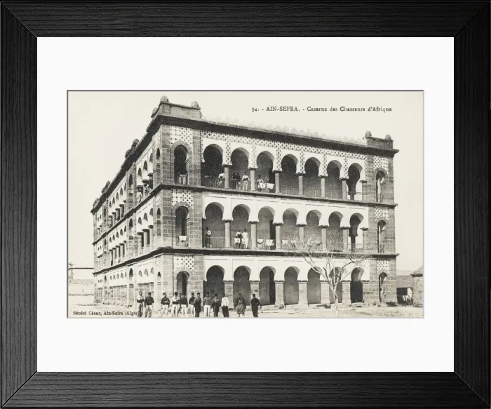 Framed Print : Ain Sefra, Algeria - Headquarters of the African Hunters Framed Print : Ain Sefra, Algeria - Headquarters of the African Hunters