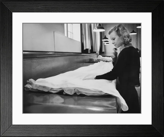 Framed Print : Parachute factory WWII Framed Print : Parachute factory WWII