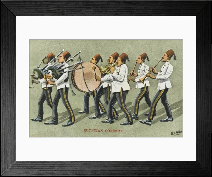 Framed Print : An Egyptian Concert Framed Print : An Egyptian Concert