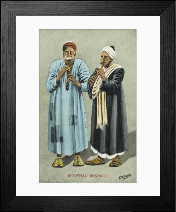 Framed Print : An Egyptian Concert Framed Print : An Egyptian Concert