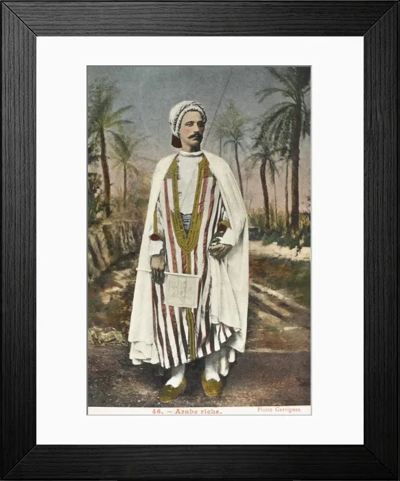 Framed Print : A rich Arab - Algeria Framed Print : A rich Arab - Algeria