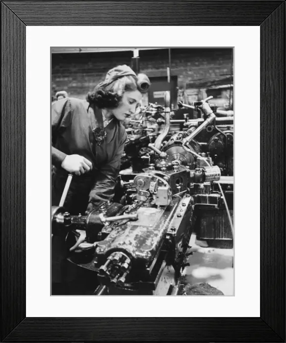 Framed Print : War Effort WWII